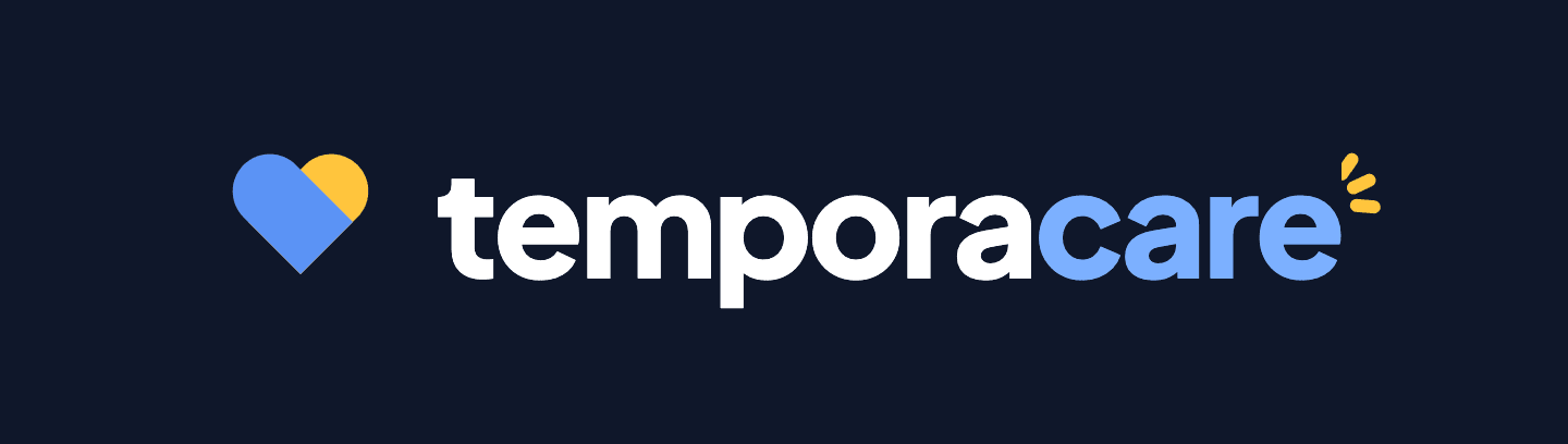 TemporaCare — Logo inversé